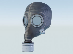 Gas Mask - Respirator 3D Model