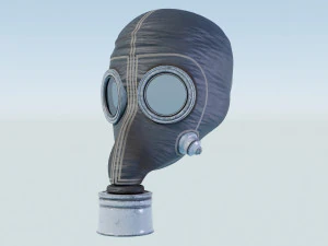 Gas Mask - Respirator 3D Model