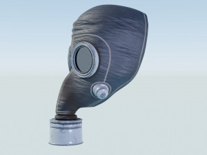 Gas Mask - Respirator 3D Model