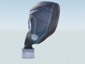 Gas Mask - Respirator 3D Model