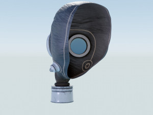 Gas Mask - Respirator 3D Model