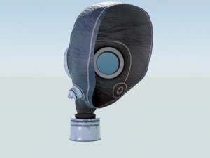 Gas Mask - Respirator 3D Model