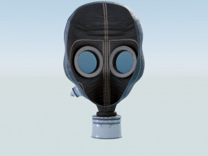 Gas Mask - Respirator 3D Model