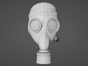 Gas Mask - Respirator 3D Model