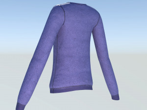 Cardigan Model 3D