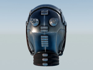 Helmet - Space Mask T2 3D Model
