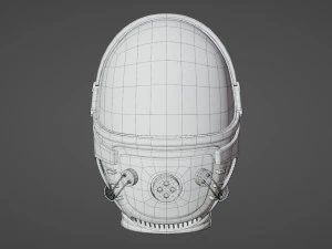 Helmet - Space Mask T2 3D Model