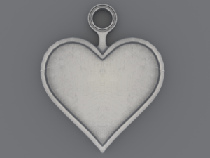 Hearts - Printable 3D Pendants 3D Принт Модель