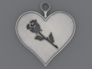 Hearts - Printable 3D Pendants 3D Принт Модель