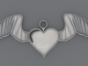 Hearts - Printable 3D Pendants 3D Принт Модель