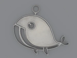 Cute - Printable 3D Pendants 3D Print Model
