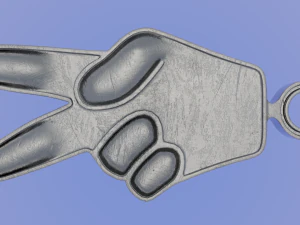 Hands and Foot - Printable 3D Pendants 3D Print Model