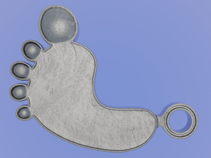 Hands and Foot - Printable 3D Pendants 3D Принт Модель