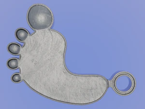 Hands and Foot - Printable 3D Pendants 3D Print Model