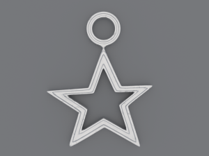 Sun - Moon - Stars - Printable 3D Pendants Modelo de Impressão 3D