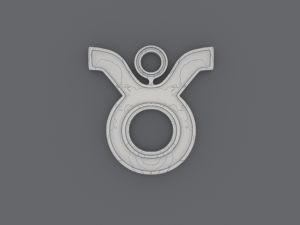 Zodiac Signs - SYMBOLS - Printable Pendants Model Cetak 3D