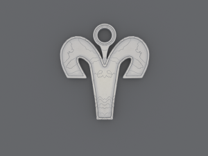 Zodiac Signs - SYMBOLS - Printable Pendants Model Cetak 3D