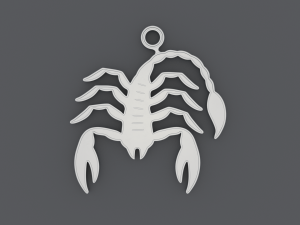 Zodiac Signs - IMAGES - Printable Pendants Model Cetak 3D