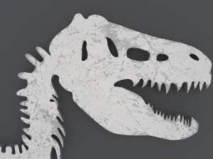Dinosaur Skeleton - Printable 3D Print Model