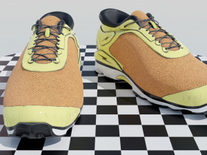 Footwear - Sports Style 3Dモデル