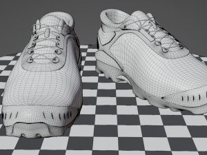 Footwear - Sports Style 3Dモデル