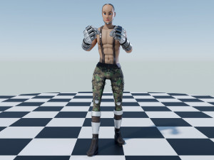 Heavy Fist Character Model 3D