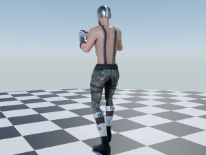 Heavy Fist Character Model 3D