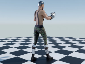 Heavy Fist Character Model 3D