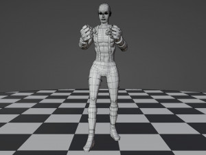 Heavy Fist Character Model 3D