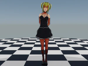 Misa Amane 3D Model