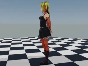 Misa Amane 3D Model