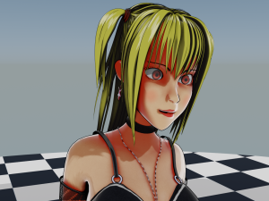 Misa Amane Modèle 3D