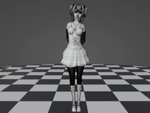 Misa Amane Modèle 3D