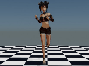 Cute Blackpink Character Model 3D