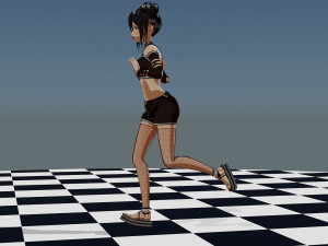 Cute Blackpink Character Model 3D