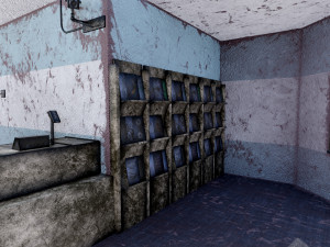 Abandoned Petrol Station Modelo 3D