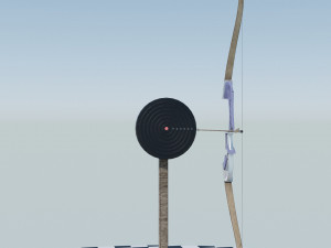 Recurved Bow Modèle 3D