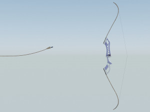 Recurved Bow Modèle 3D