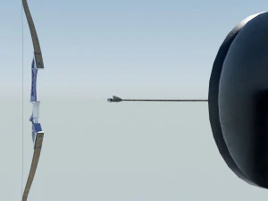 Recurved Bow 3D Model