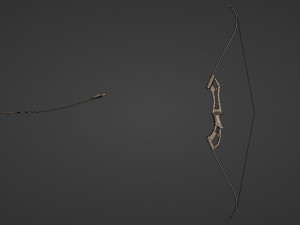 Recurved Bow Modèle 3D