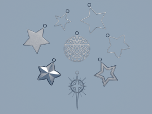 Mega Printable Pendant Pack 3D Baskı Modeli