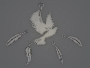 Mega Printable Pendant Pack 3D Print Model