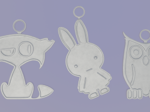 Mega Printable Pendant Pack 3D Baskı Modeli