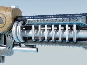 Sci-Fi Shotgun - Tiny Shooter Modelo 3D