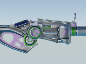 Sci-Fi Shotgun - Giant Shooter 3Dモデル