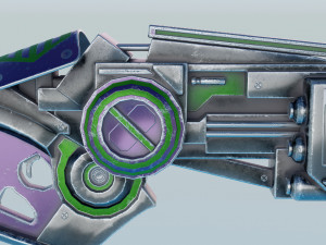 Sci-Fi Shotgun - Giant Shooter 3Dモデル