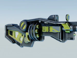 Sci-Fi Shotguns - Collection 3D Model