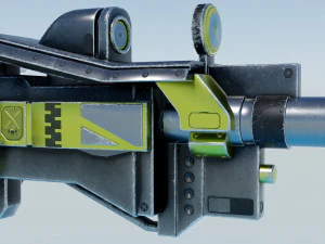Sci-Fi Shotguns - Collection 3D Model