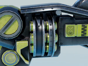 Sci-Fi Shotguns - Collection 3D Model