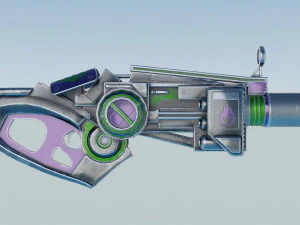 Sci-Fi Shotguns - Collection 3D Model